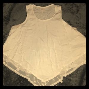 Crochet bottomed Tank top